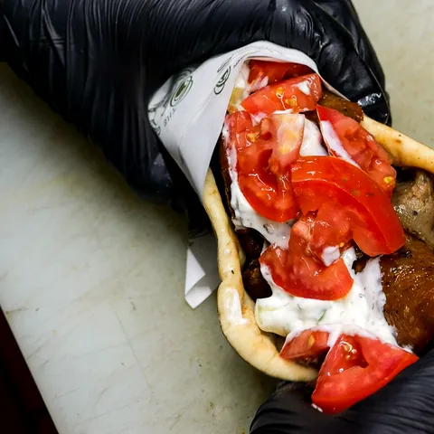 17. Gyro Meat Wrap