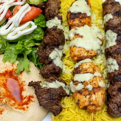 #8 Mixed Grill Combo